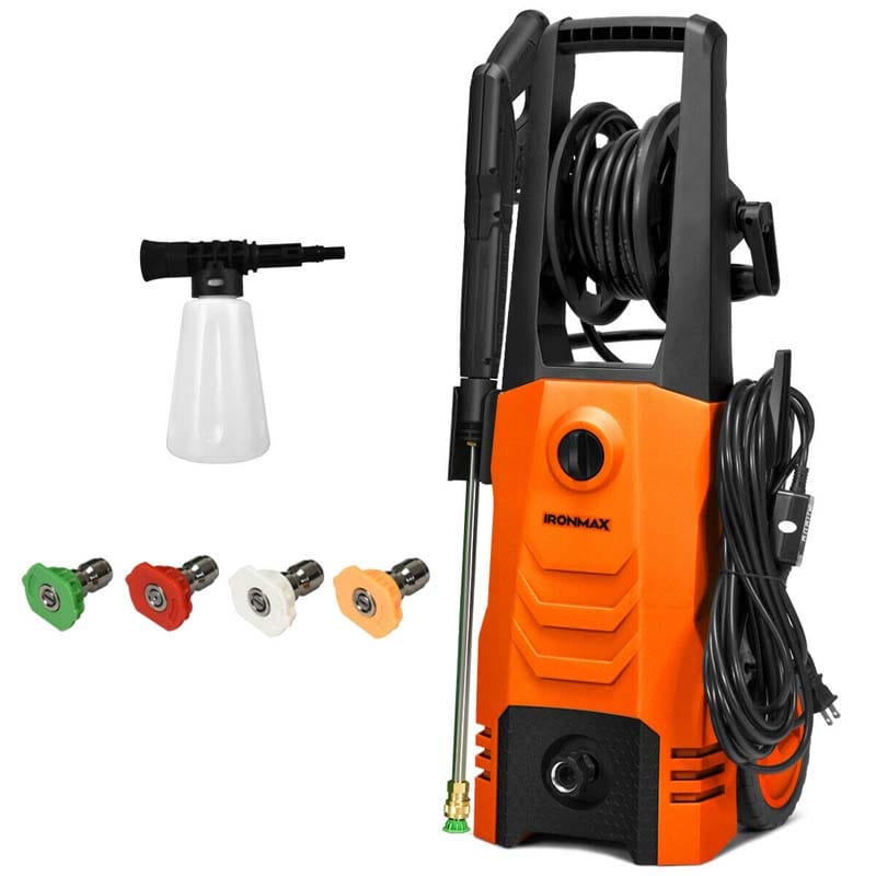 3500PSI Electric Pressure Washer, 1800W 2.6 GPM Portable Electric Power Washer with 4 Nozzles image 2