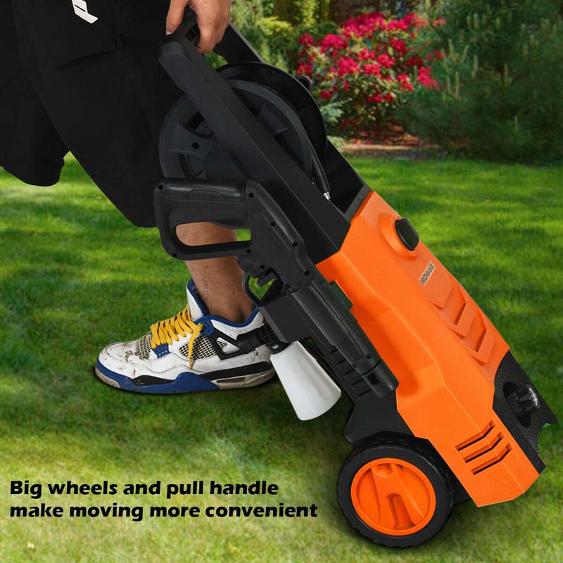 3500PSI Electric Pressure Washer, 1800W 2.6 GPM Portable Electric Power Washer with 4 Nozzles image 20